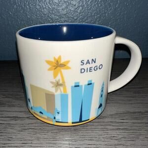 Starbucks San Diego You Are Here Series Collection 14oz Coffee Mug 2013